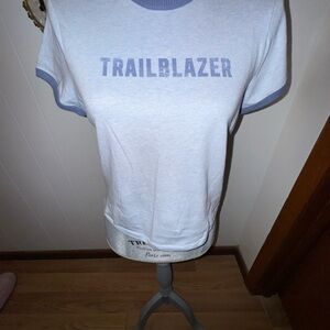 PINK Victoria's Secret Light Blue Tee